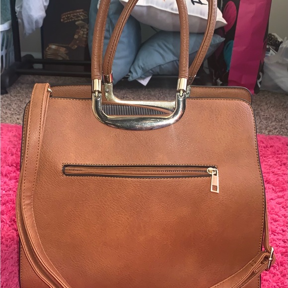 Brown Satchel Purse - Picture 4 of 4